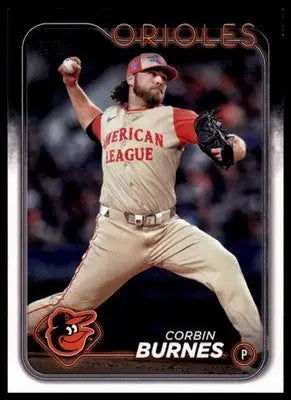 Corbin Burnes 2024 Topps Update 2024 All-Star Game #ASG-19 Baltimore Orioles - Baseball Card Single