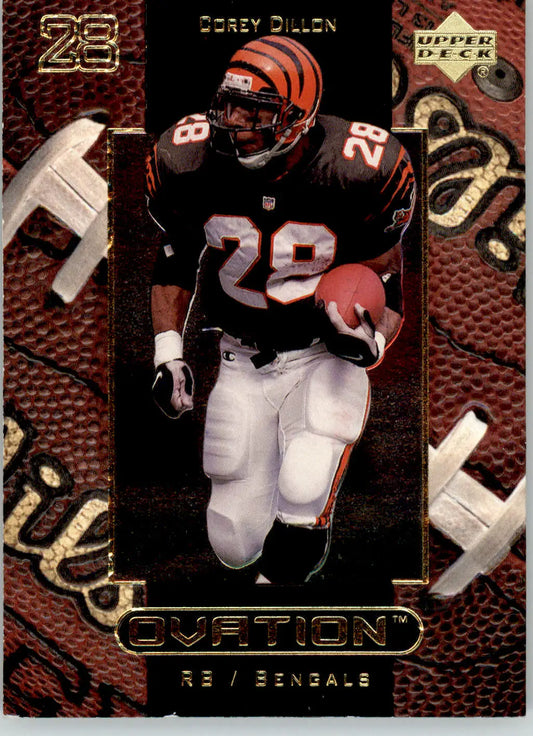 Corey Dillon - 1999 Upper Deck Ovation - #12 - Football - Football Card Single