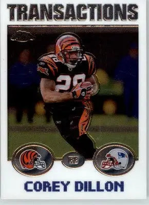 Corey Dillon - 2004 Topps Chrome - #111 - Football - Football Card Single
