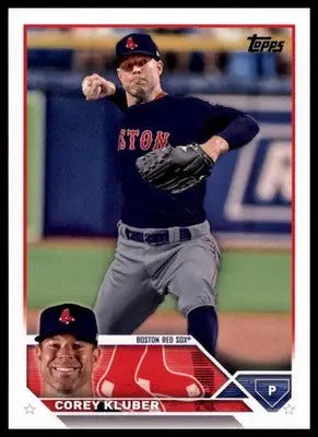 Corey Kluber 2023 Topps #366 Boston Red Sox - Baseball Card Single