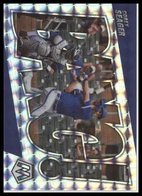Corey Seager 2022 Panini Mosaic Bang! Mosaic #BG-9 Texas Rangers - Baseball Card Single