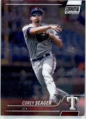 Corey Seager - 2022 Stadium Club Chrome - #60 - Baseball - Baseball Card Single