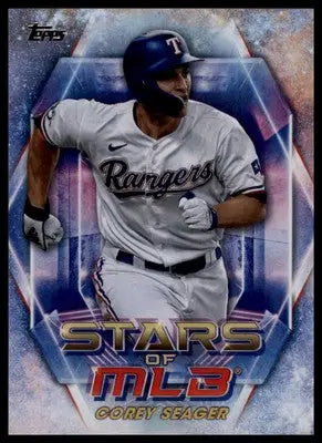Corey Seager 2023 Topps Update Stars of MLB #SMLB-84 Texas Rangers - Baseball Card Single