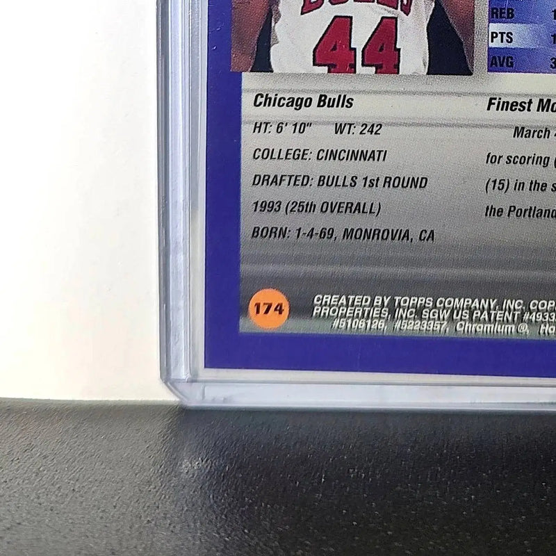 Corie Blount 1994-95 Topps Finest #174 Basketball Card