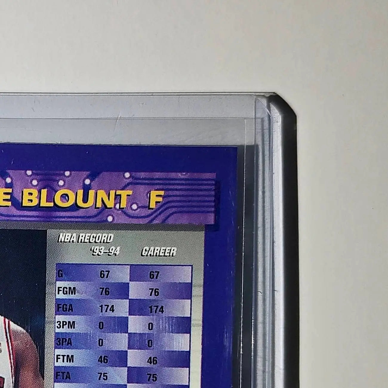 Corie Blount 1994-95 Topps Finest #174 Basketball Card