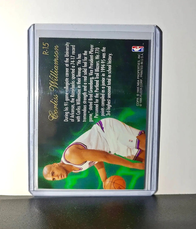 Corliss Williamson Rookie 1995-96 Flair NBA #R-15 Class of ’95