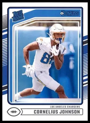 Cornelius Johnson Rookie 2024 Donruss #377 Los Angeles Chargers - Football Card Single