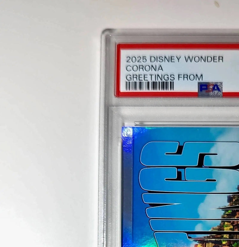 Corona 2025 Topps Disney Wonder #GF-6 Greetings From Card Tangled PSA 9 - Non-Sports Card Single