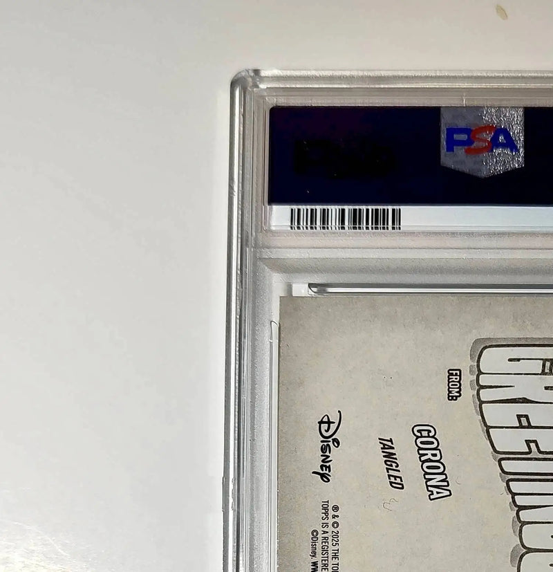 Corona 2025 Topps Disney Wonder #GF-6 Greetings From Card Tangled PSA 9 - Non-Sports Card Single