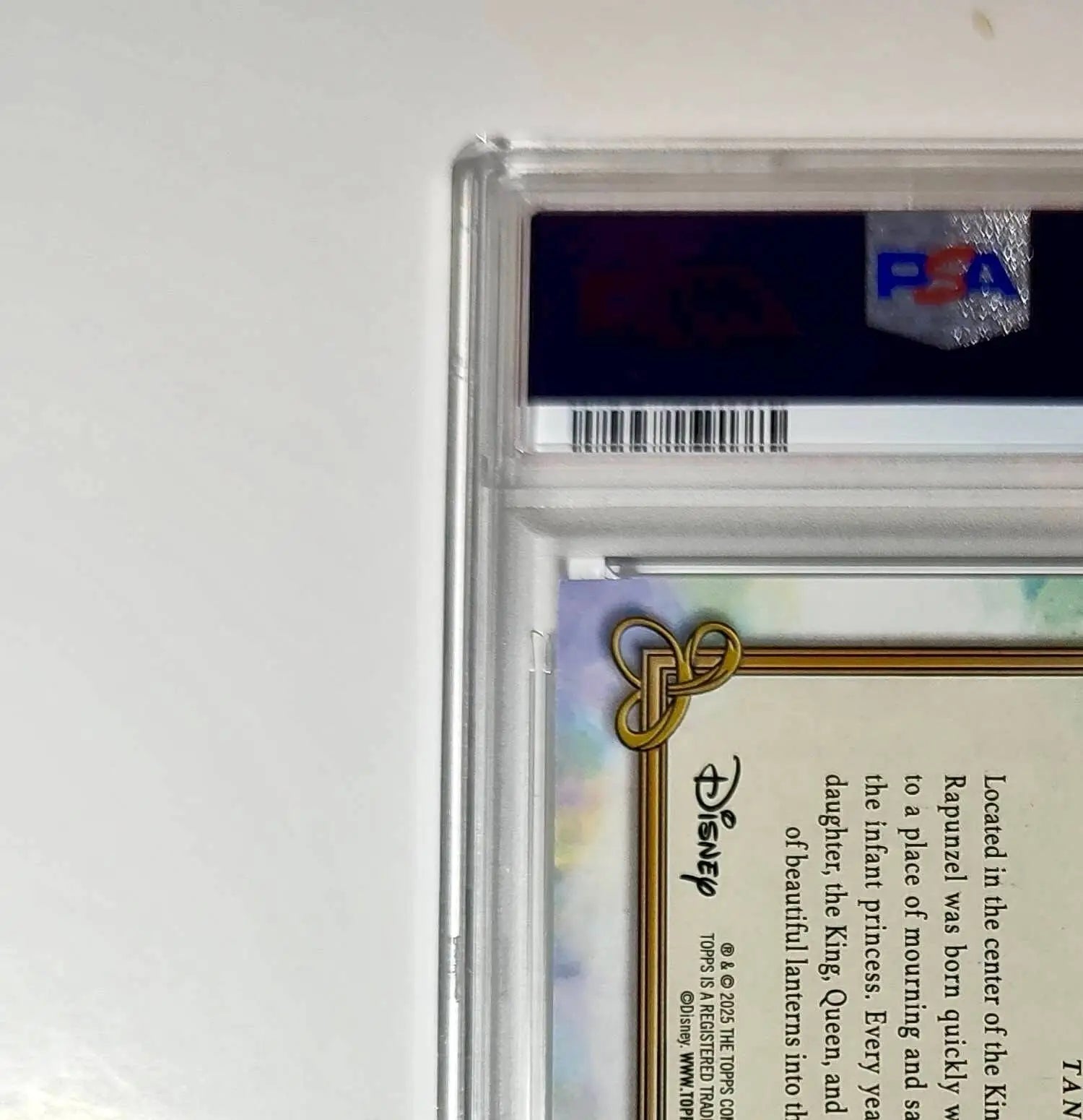 Corona Castle T2025 Topps Disney #C-16 Card Tangled PSA 9 - Non-Sports Card Single