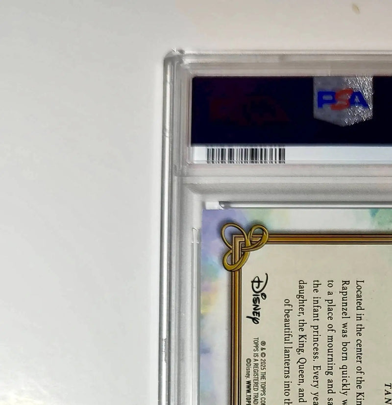 Corona Castle T2025 Topps Disney #C-16 Card Tangled PSA 9 - Non-Sports Card Single