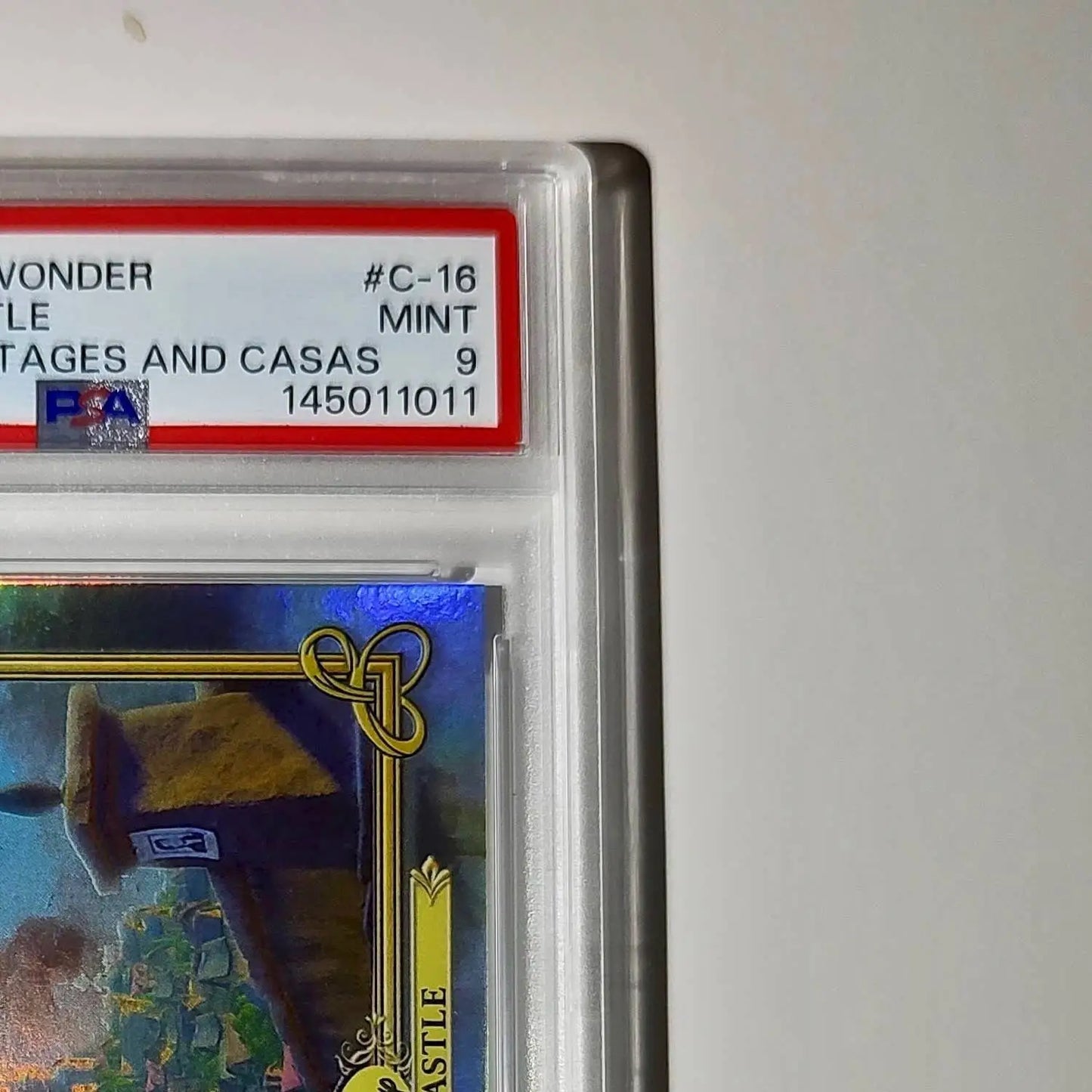 Corona Castle T2025 Topps Disney #C-16 Card Tangled PSA 9 - Non-Sports Card Single