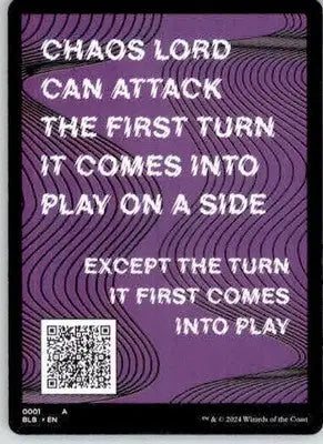 Coruscation Mage Token - Bloomburrow - 17 - Normal NM - Magic Card Single