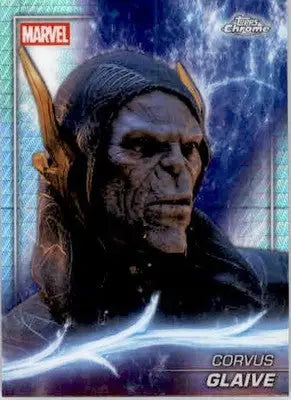 Corvus Glaive - 2025 Topps Chrome Marvel Studios - #90 - Prism Refractor - Marvel Card Single