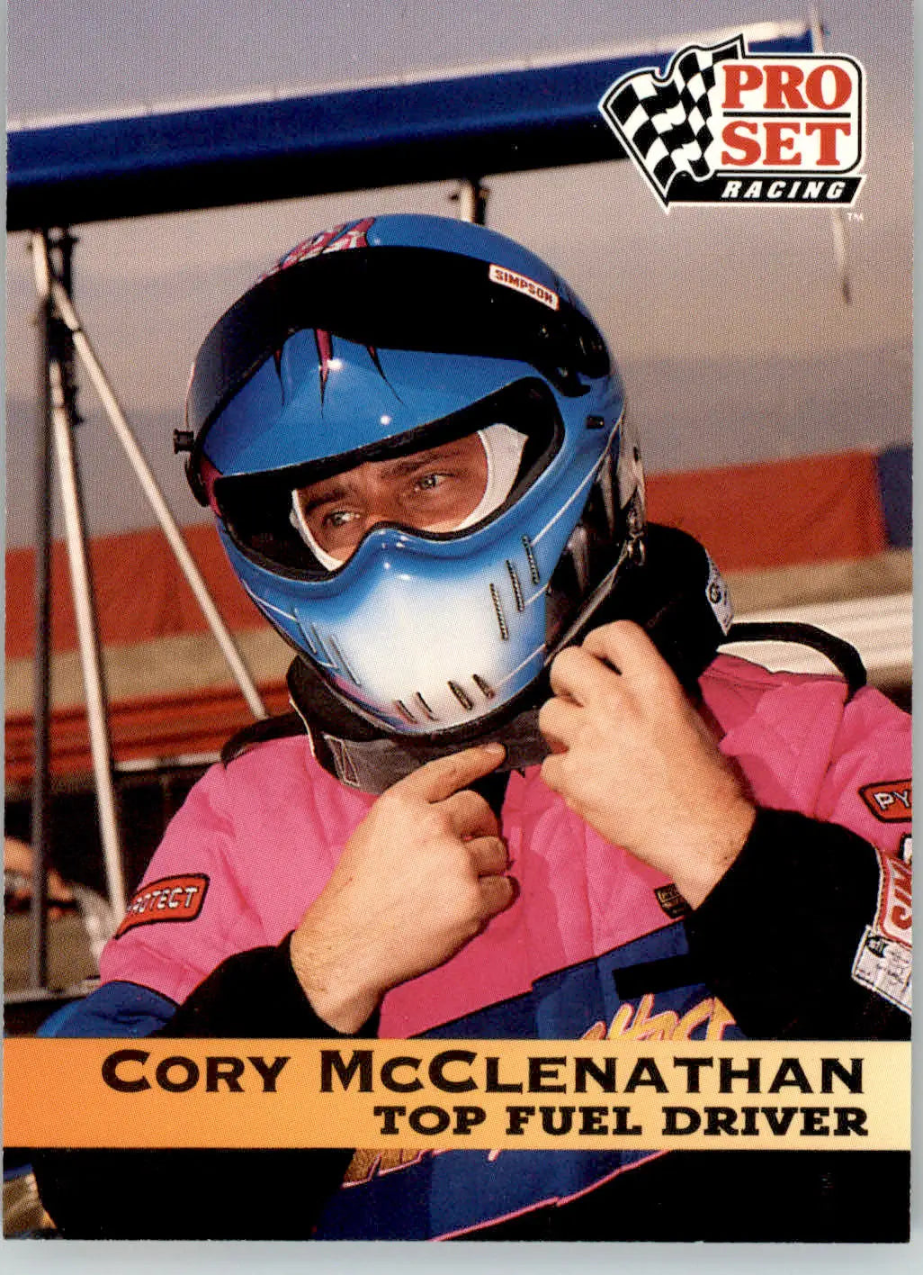 Cory McClenathan - 1992 Pro Set NHRA - #9 - Racing - Racing Card Single