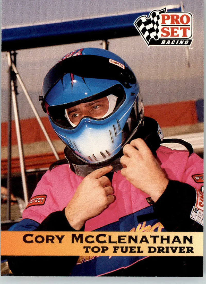 Cory McClenathan - 1992 Pro Set NHRA - #9 - Racing - Racing Card Single