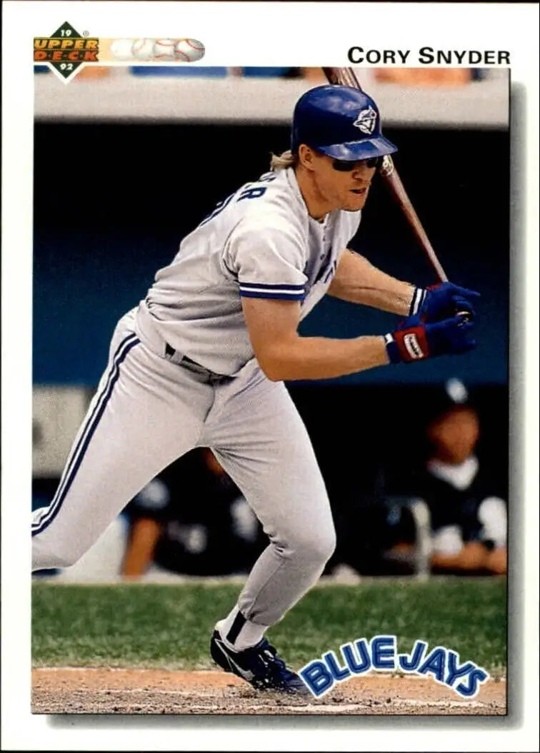 Cory Snyder 1992 Upper Deck MLB #504 Baseball Card San Francisco Giants