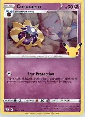 Cosmoem - Celebrations - 014/025 - Holo NM - Pokémon Card Single