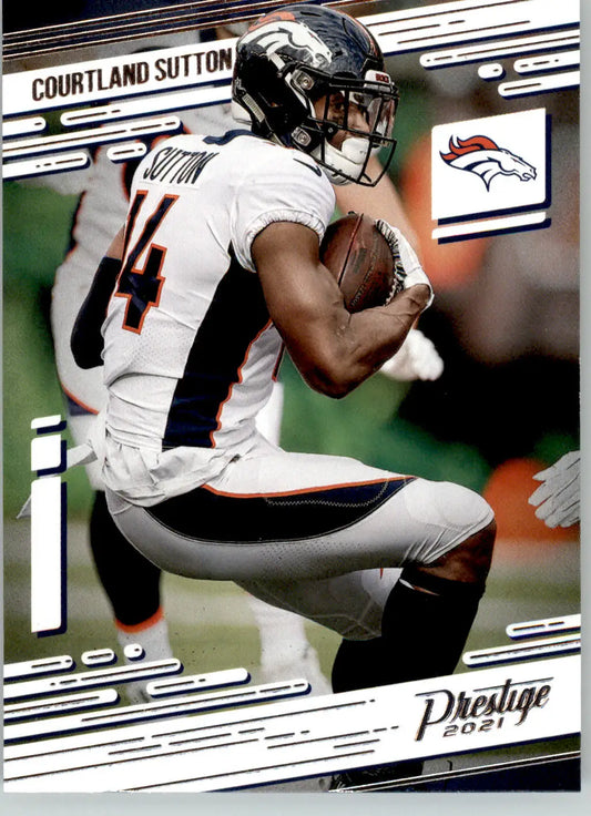 Courtland Sutton - 2021 Panini Prestige - #38 - Football - Football Card Single