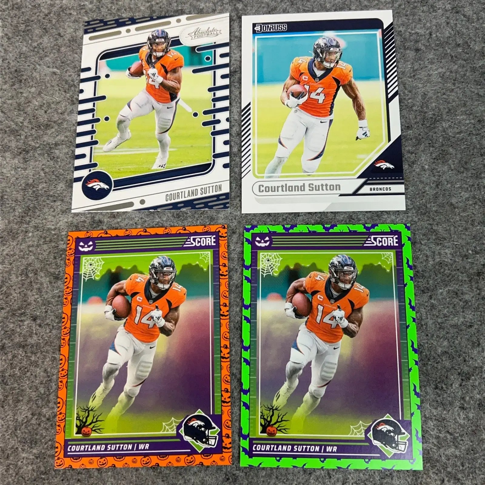 Courtland Sutton Denver Broncos Football Card 2024 NFL Sports You Pick Choose - Football Card Single