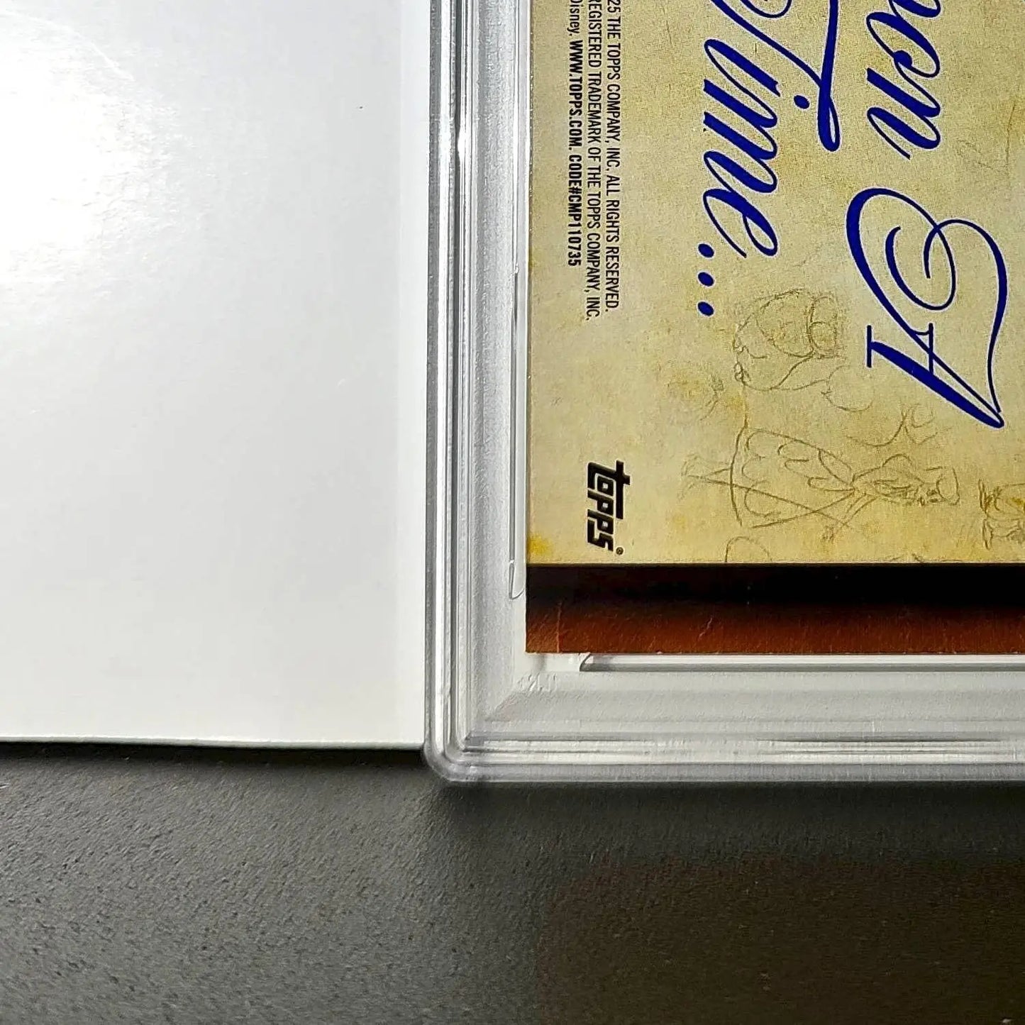 Cover 2025 Topps Disney Wonder #C75-1 Card Cinderella 75th Story PSA 7 - Non-Sports Card Single