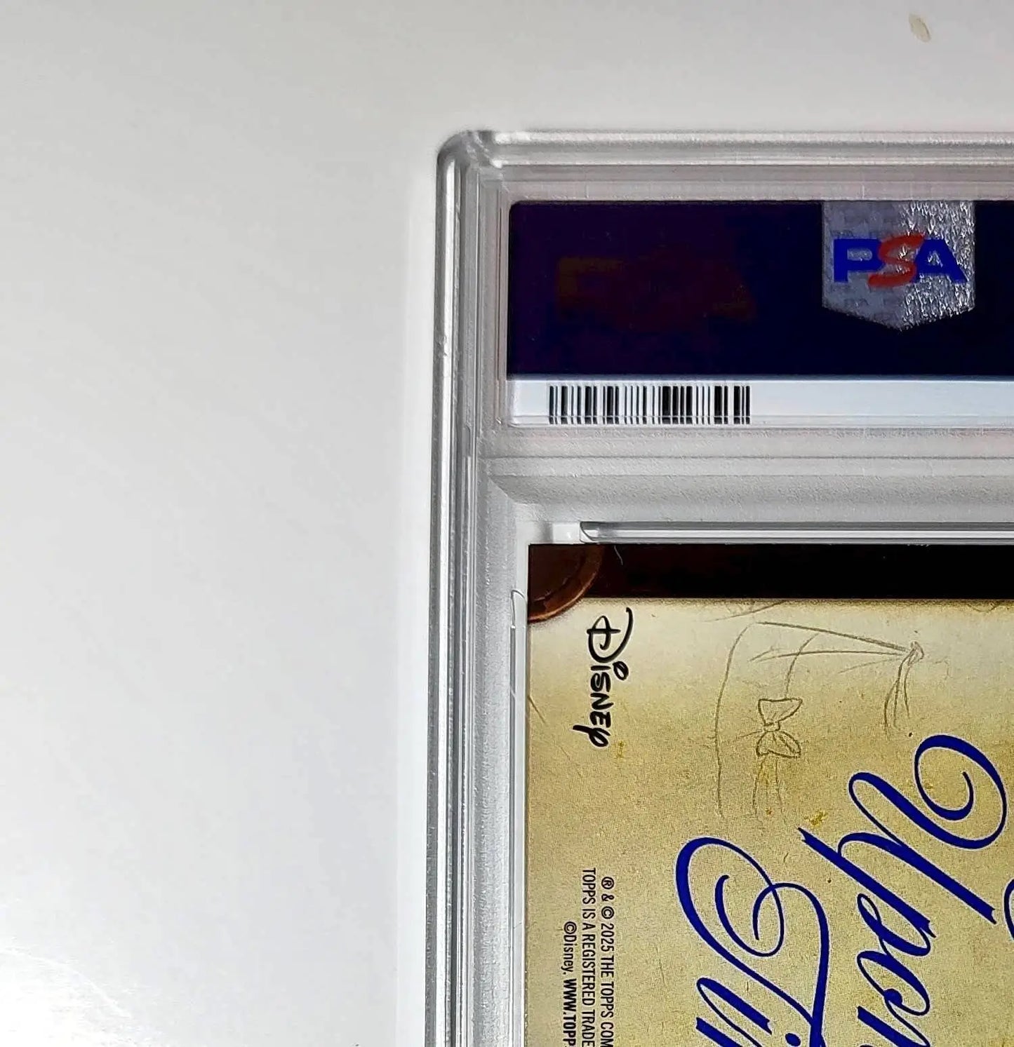Cover 2025 Topps Disney Wonder #C75-1 Card Cinderella 75th Story PSA 7 - Non-Sports Card Single