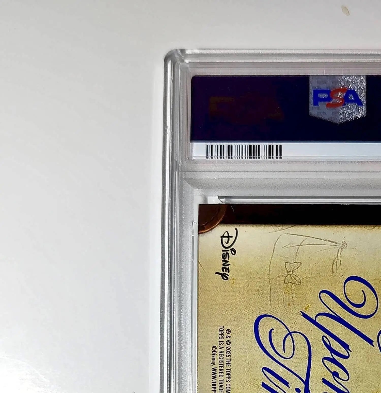 Cover 2025 Topps Disney Wonder #C75-1 Card Cinderella 75th Story PSA 7 - Non-Sports Card Single