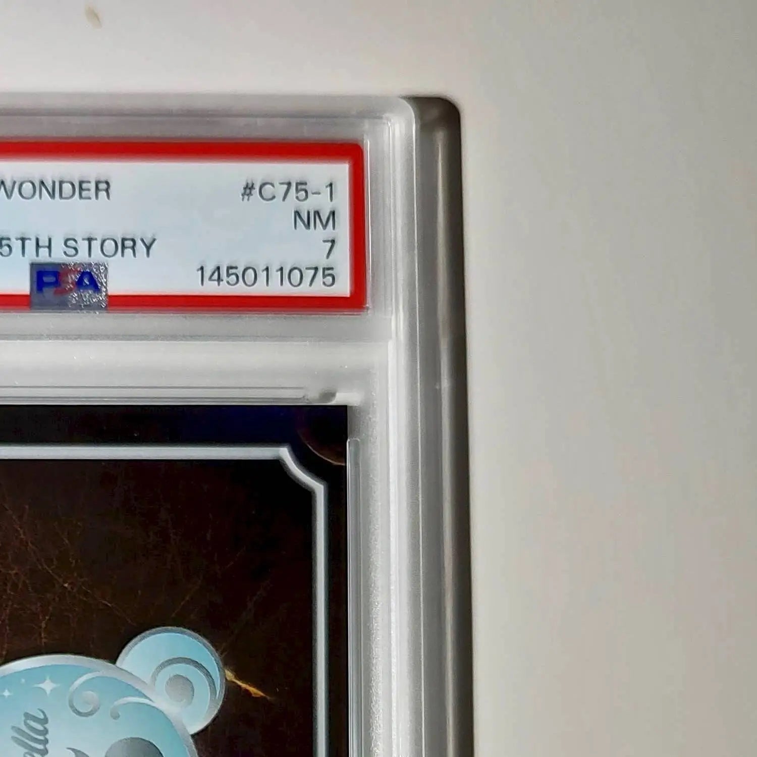 Cover 2025 Topps Disney Wonder #C75-1 Card Cinderella 75th Story PSA 7 - Non-Sports Card Single