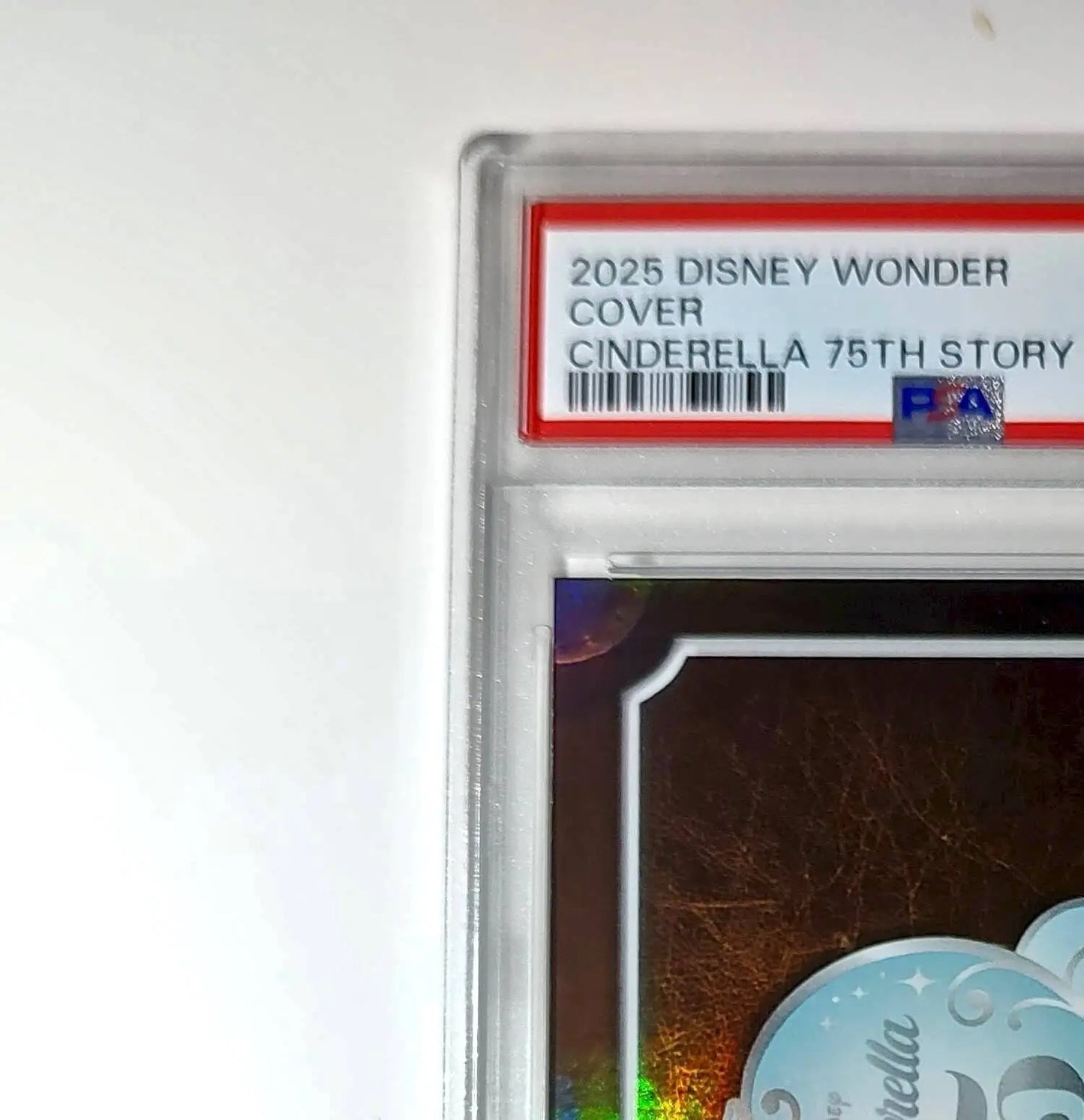 Cover 2025 Topps Disney Wonder #C75-1 Card Cinderella 75th Story PSA 7 - Non-Sports Card Single