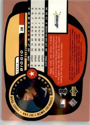 Craig Biggio - 1998 Upper Deck UD3 - #168 - Baseball - Baseball Card Single