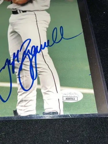Craig Biggio Jeff Bagwell Dual Signed Autographed 8x10 Photo Houston Astros JSA - Sports Memorabilia