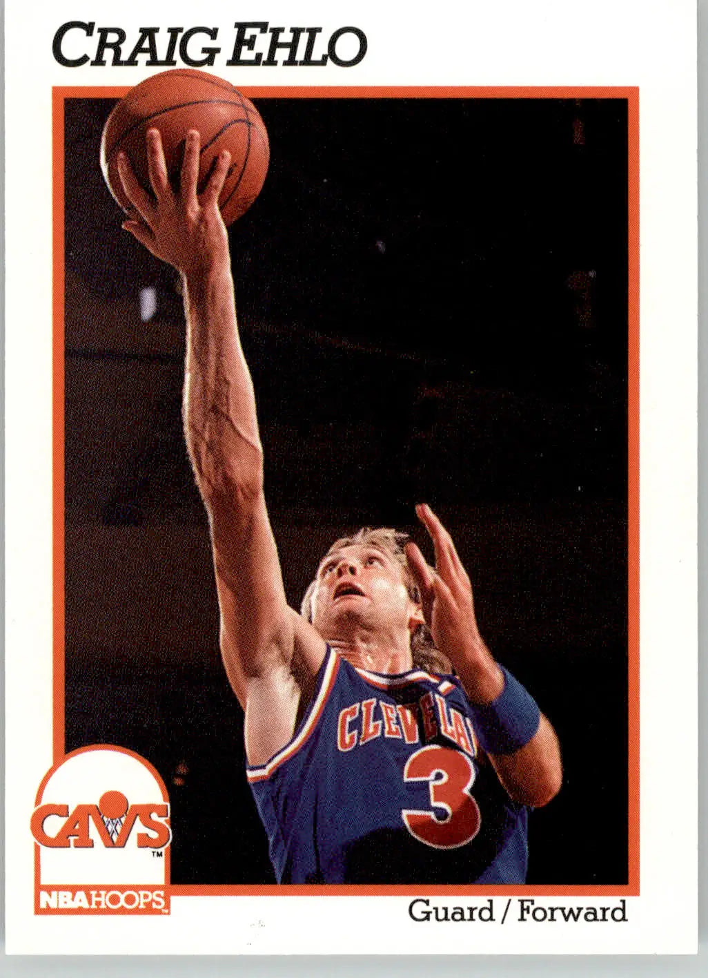 Craig Ehlo - 1991-92 Hoops - #37 - Basketball - Basketball Card Single
