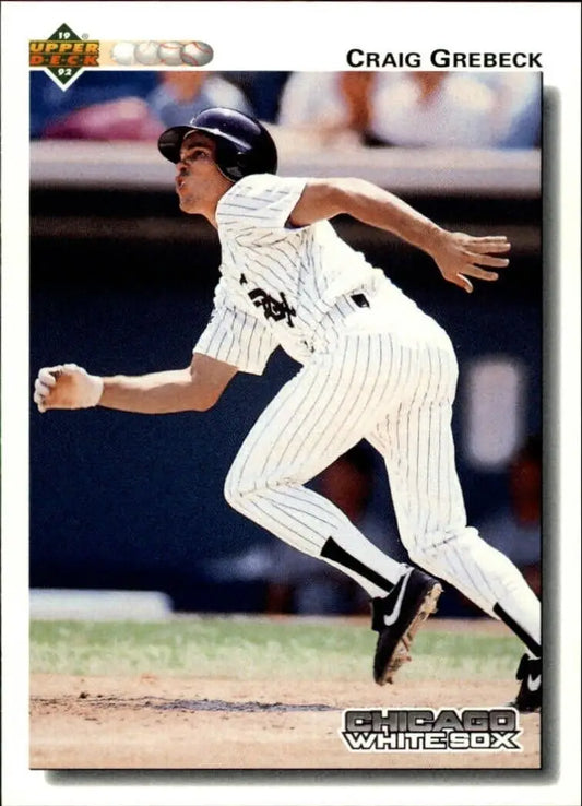 Craig Grebeck 1992 Upper Deck MLB #603 Baseball Card Chicago White Sox - Baseball Card Single