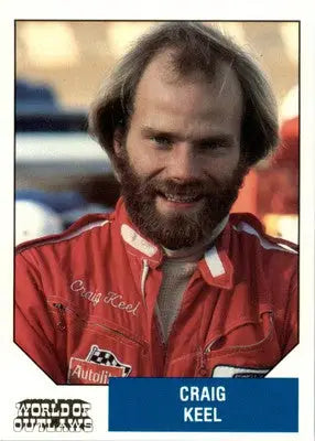 Craig Keel - 1987 World of Outlaws - #10 - Racing - Racing Card Single