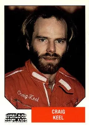 Craig Keel - 1988 World of Outlaws - #19 - Racing - Racing Card Single