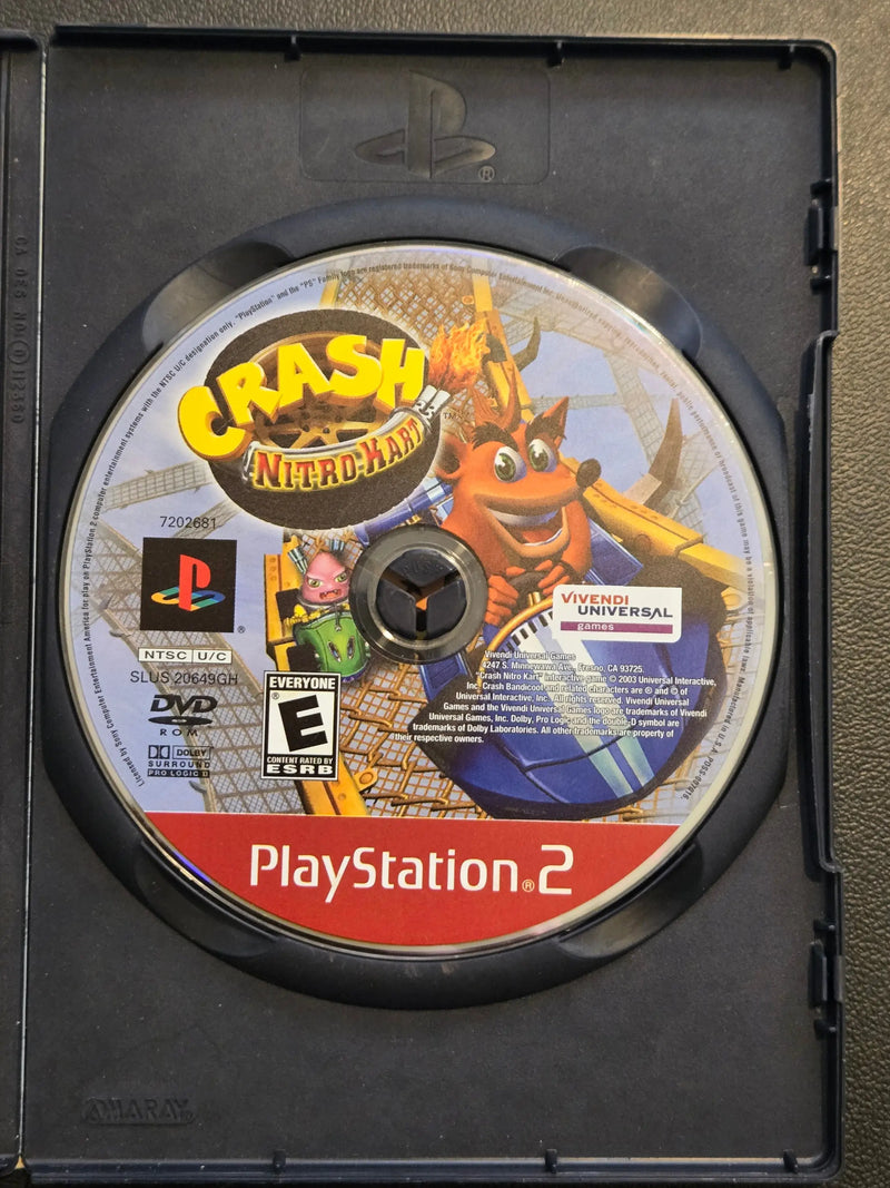 Crash Nitro Kart - PS2 - Very Good Condition - Classic Racing Game - Other