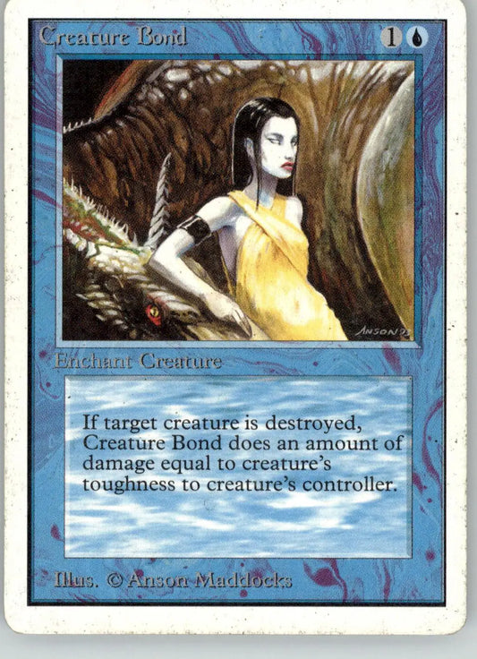 Creature Bond - Unlimited Edition - HP Magic: The Gathering - Magic Card Single