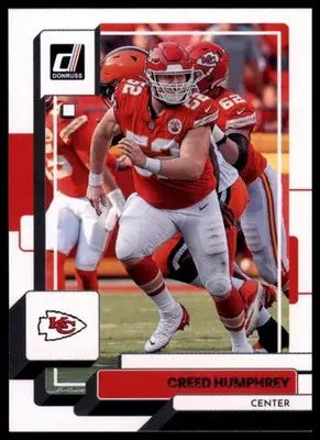 Creed Humphrey 2022 Donruss #274 Kansas City Chiefs - Football Card Single