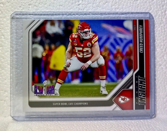 Creed Humphrey 2023 Panini NFL Superbowl Champions #19 Card Kansas City Chiefs - Football Card Single