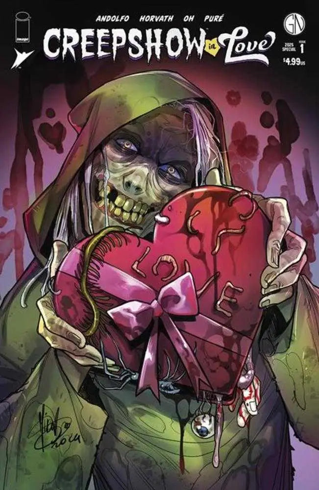 Creepshow comic book Creepshow In Love One Shot Mirka Andolfo Variant cover B
