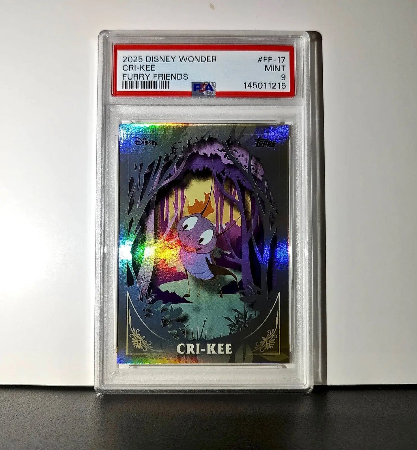 Cri-Kee 2025 Topps Disney #FF-17 Furry Friends Card Mulan PSA 9 - Non-Sports Card Single