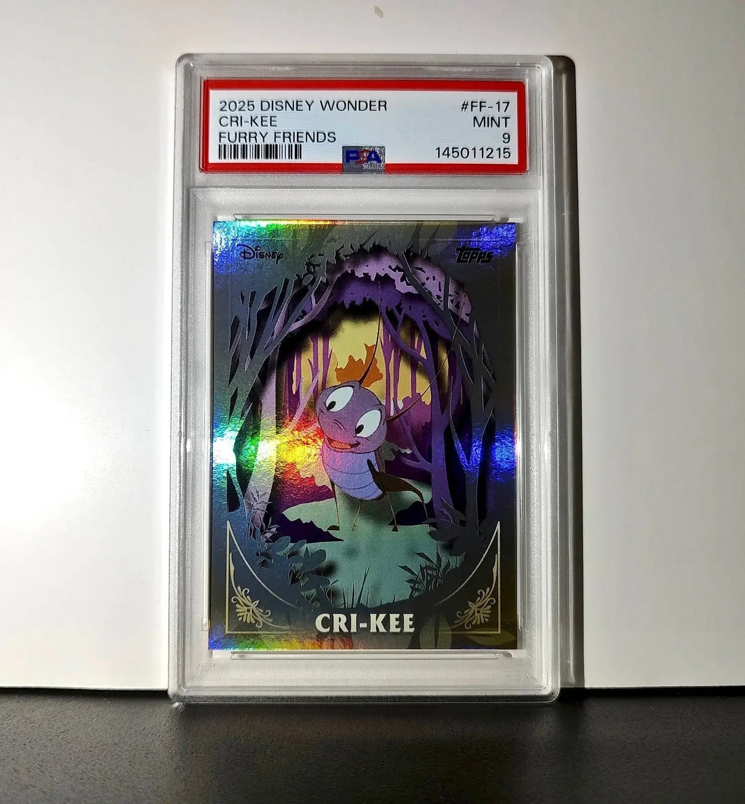 Cri-Kee 2025 Topps Disney #FF-17 Furry Friends Card Mulan PSA 9 - Non-Sports Card Single
