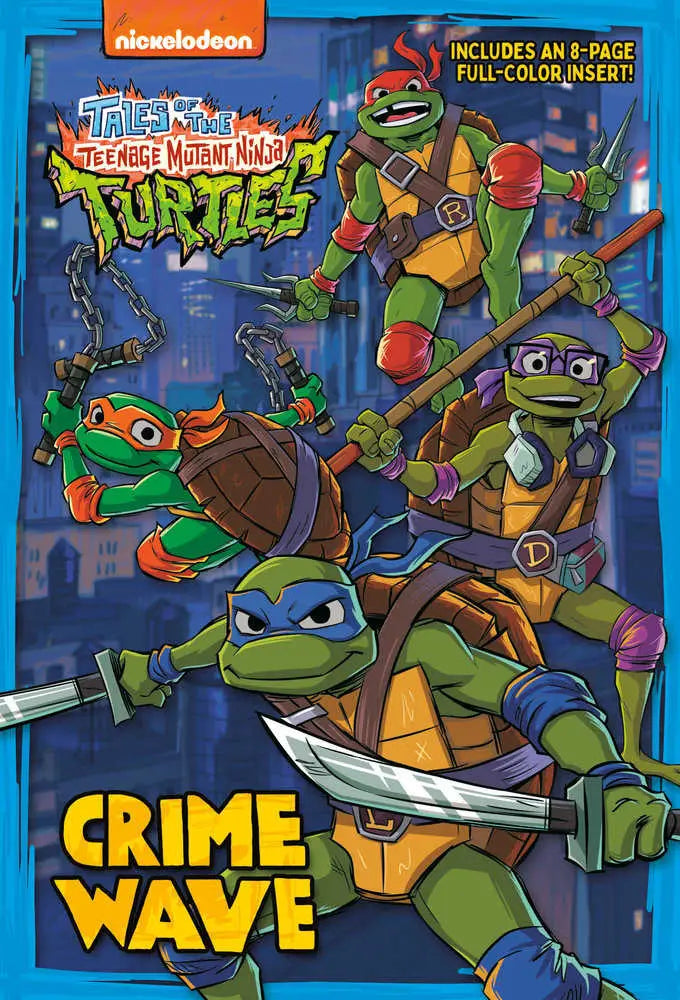 Teenage Mutant Ninja Turtles DVD cover Crime Wave Nickelodeon’s Tales for fans