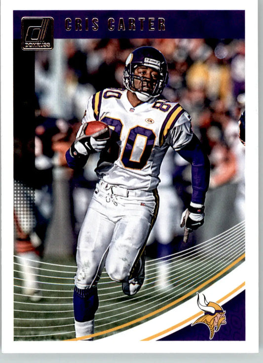 Cris Carter - 2018 Donruss - #176 - Football - Football Card Single