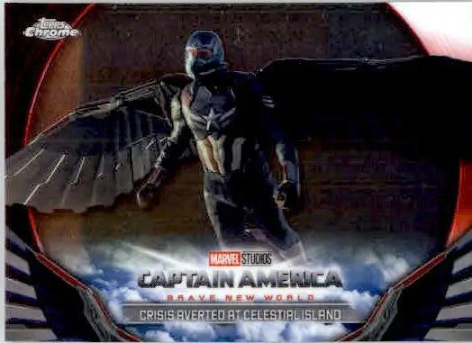 Crisis Averted at Celestial Island 2025 Chrome Marvel #BNW-21 Brave New World - Marvel Card Single