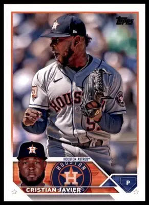Cristian Javier 2023 Topps #55 Houston Astros - Baseball Card Single