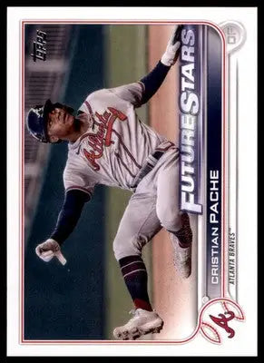 Cristian Pache 2022 Topps #233 Atlanta Braves - Baseball Card Single