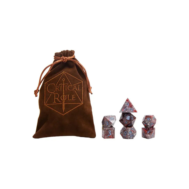 Critical Role RPG Dice Set: Grog Strongjaw - Gaming Supplies - Dice