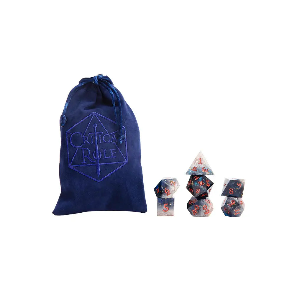 Critical Role RPG Dice Set: Percival Fredrickstein Von Musel Klossowski De Rolo III - Gaming Supplies - Dice