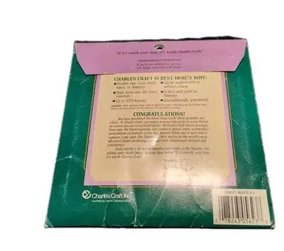 Cross Stitch Fabric Charles Craft® 14ct Waste Fabric ~ 12’’x18’’ All Cotton - General Merchandise